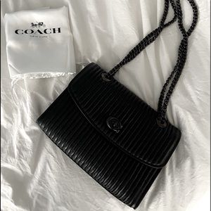 Coach Parker Quilted Bag w/ Rivets